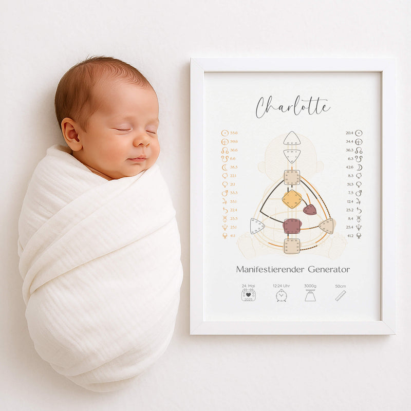 Human Design Poster Baby