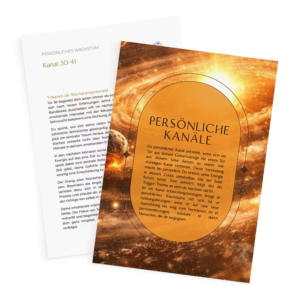 Human Design Solar Return